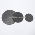 Black Wire Cloth Filter Disc for Industrial Use